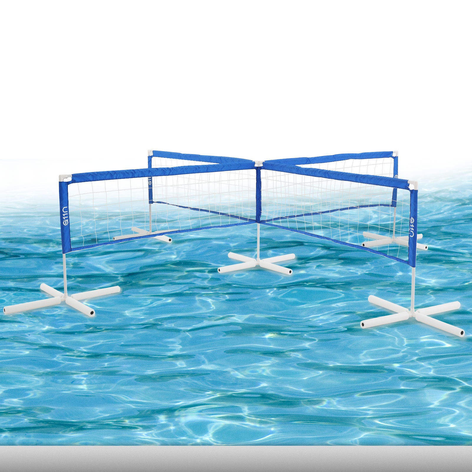 A11N 11.4ft 4-Way Volleyball Pool Net