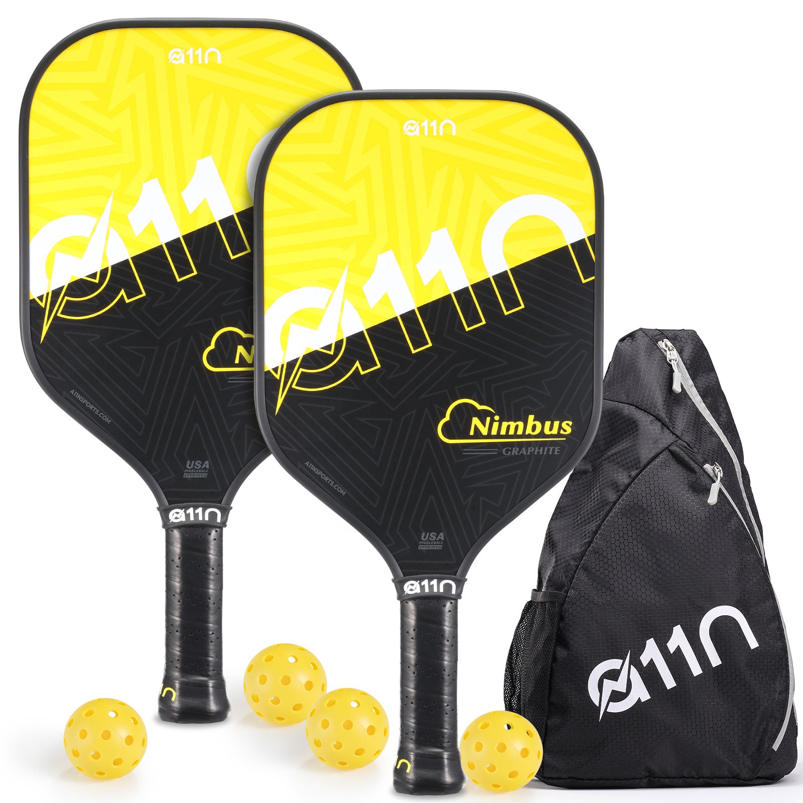 A11N Nimbus Pickleball Paddles Set