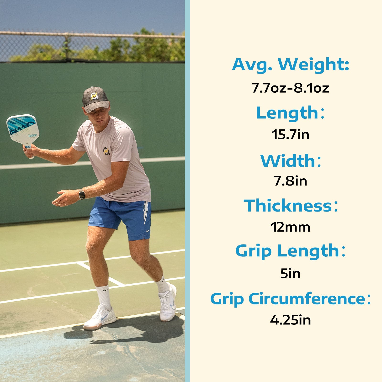 A11N Lumina Pickleball Paddles Set