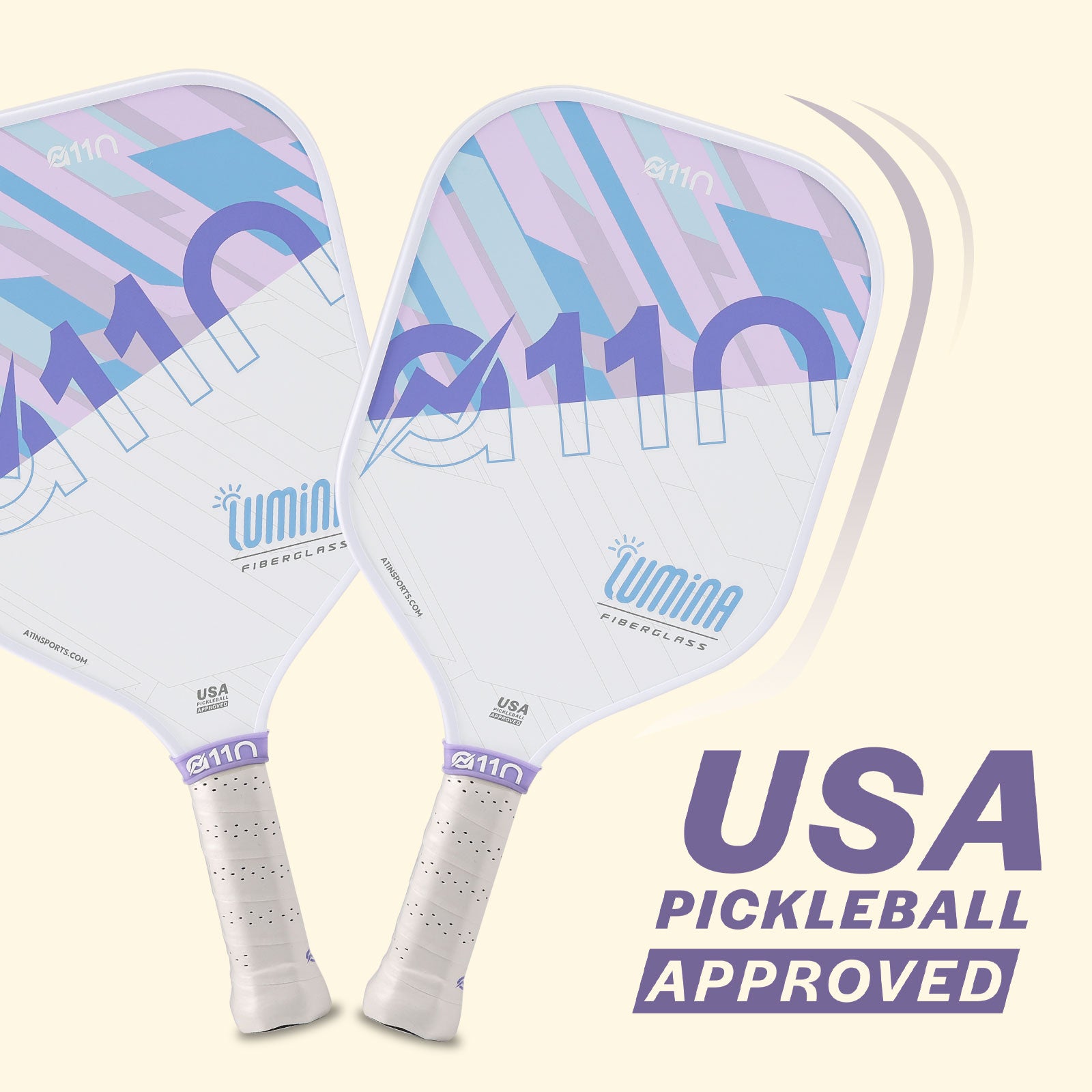 A11N Lumina Pickleball Paddles Set