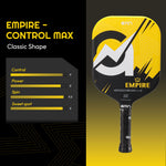 Load image into Gallery viewer, A11N EMPIRE Edgeless Carbon Fiber Pickleball Paddle