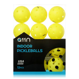 A11N SPORTS Sporting Goods > Outdoor Recreation > Outdoor Games > Pickleball > Pickleballs A11N S26 Indoor Pickleballs- USA Pickleball Approved