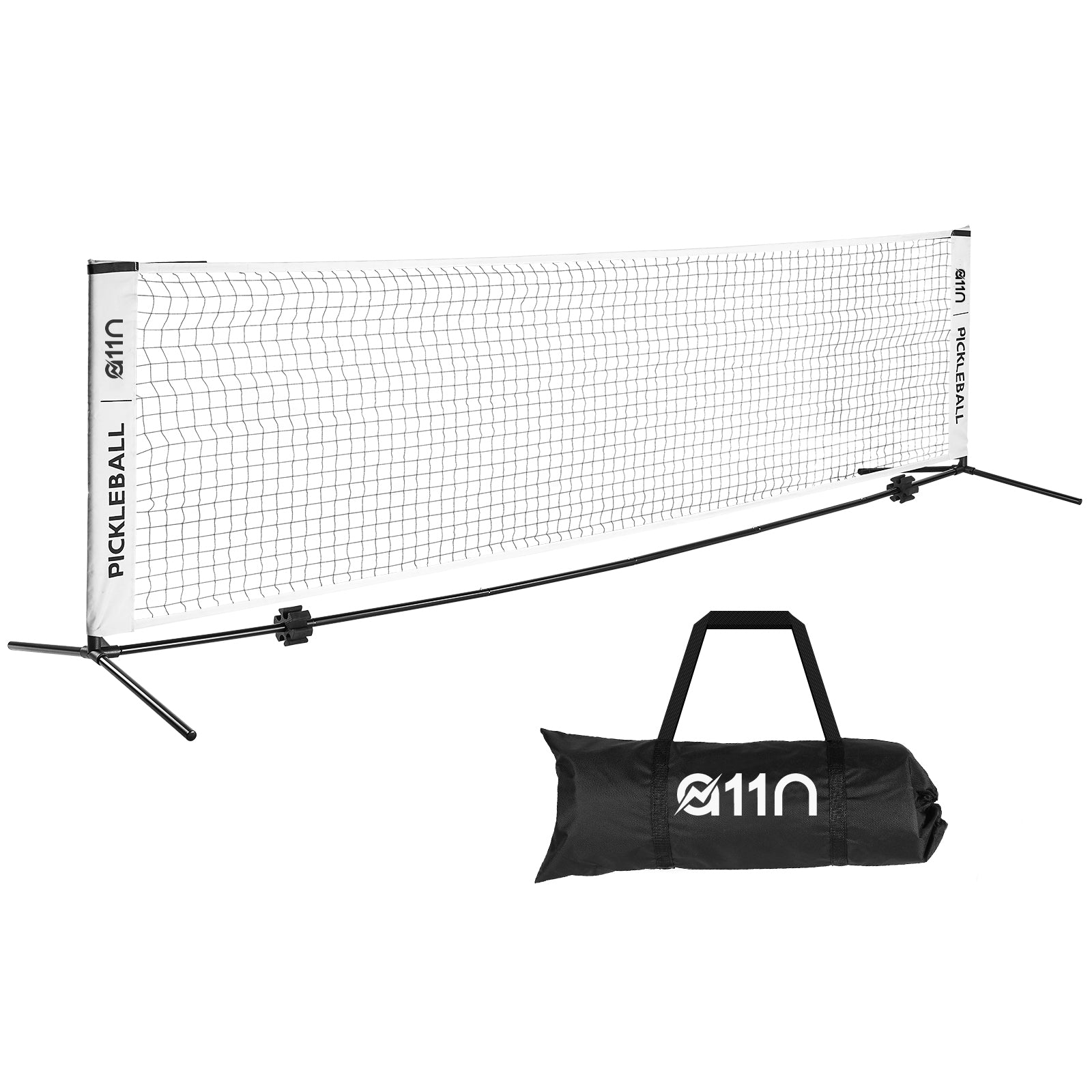 A11N 11ft Portable Net for Driveway Pickleball