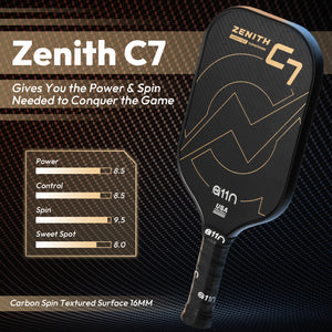 A11N Zenith Pro Spin Pickleball Paddle