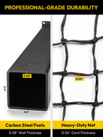 Load image into Gallery viewer, A11N In-Ground 22ft Pickleball Net