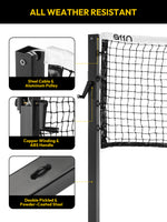 Load image into Gallery viewer, A11N In-Ground 22ft Pickleball Net