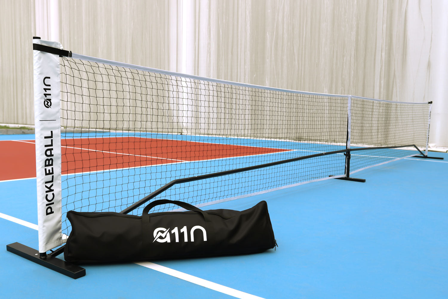 A11N SPORTS Sporting Goods > Outdoor Recreation > Outdoor Games > Pickleball A11N 22ft Portable Pickleball Net System