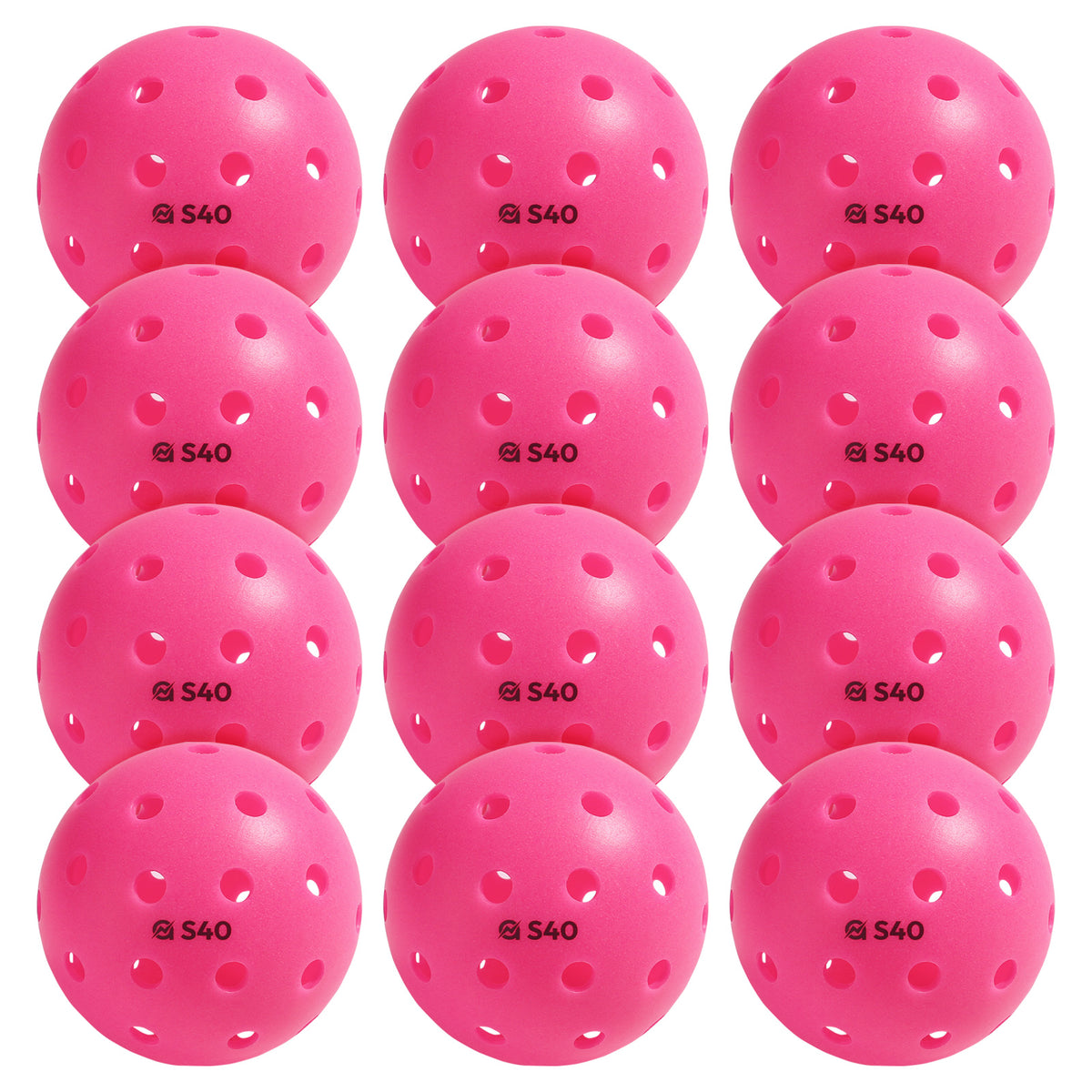 A11N S40 Outdoor Pickleball Balls- USA Pickleball Approved