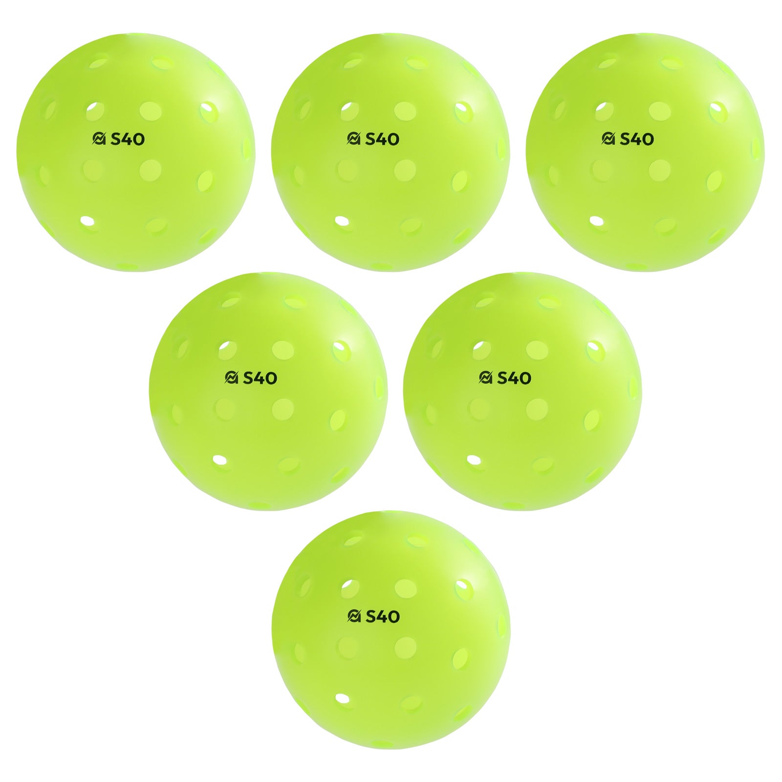 A11N SPORTS Sporting Goods > Outdoor Recreation > Outdoor Games > Pickleball > Pickleballs A11N S40 Outdoor Pickleball Balls- USA Pickleball Approved