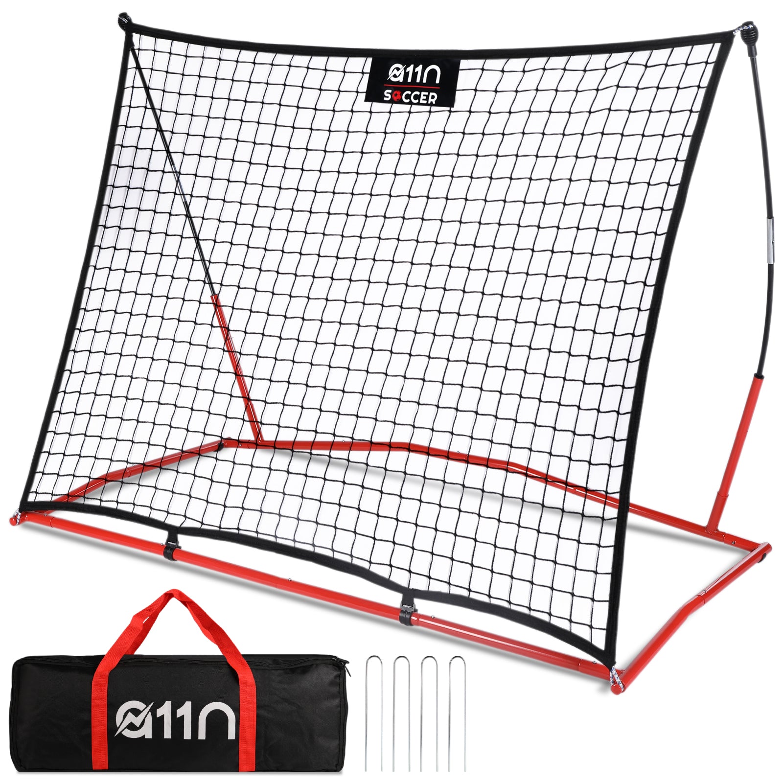 A11N 5ft x 4ft Portable Soccer Rebounder