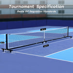 Load image into Gallery viewer, A11N Semi-Permanent Tournament Pickleball Net
