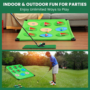 Finchley Golf Chipping Cornhole Game Set