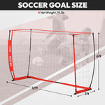 Load image into Gallery viewer, A11N 12x6ft Soccer Goal
