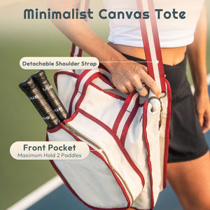 A11N Canvas Pickleball Tote Bag