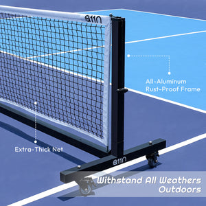 A11N Semi-Permanent Tournament Pickleball Net[Free Gift!]