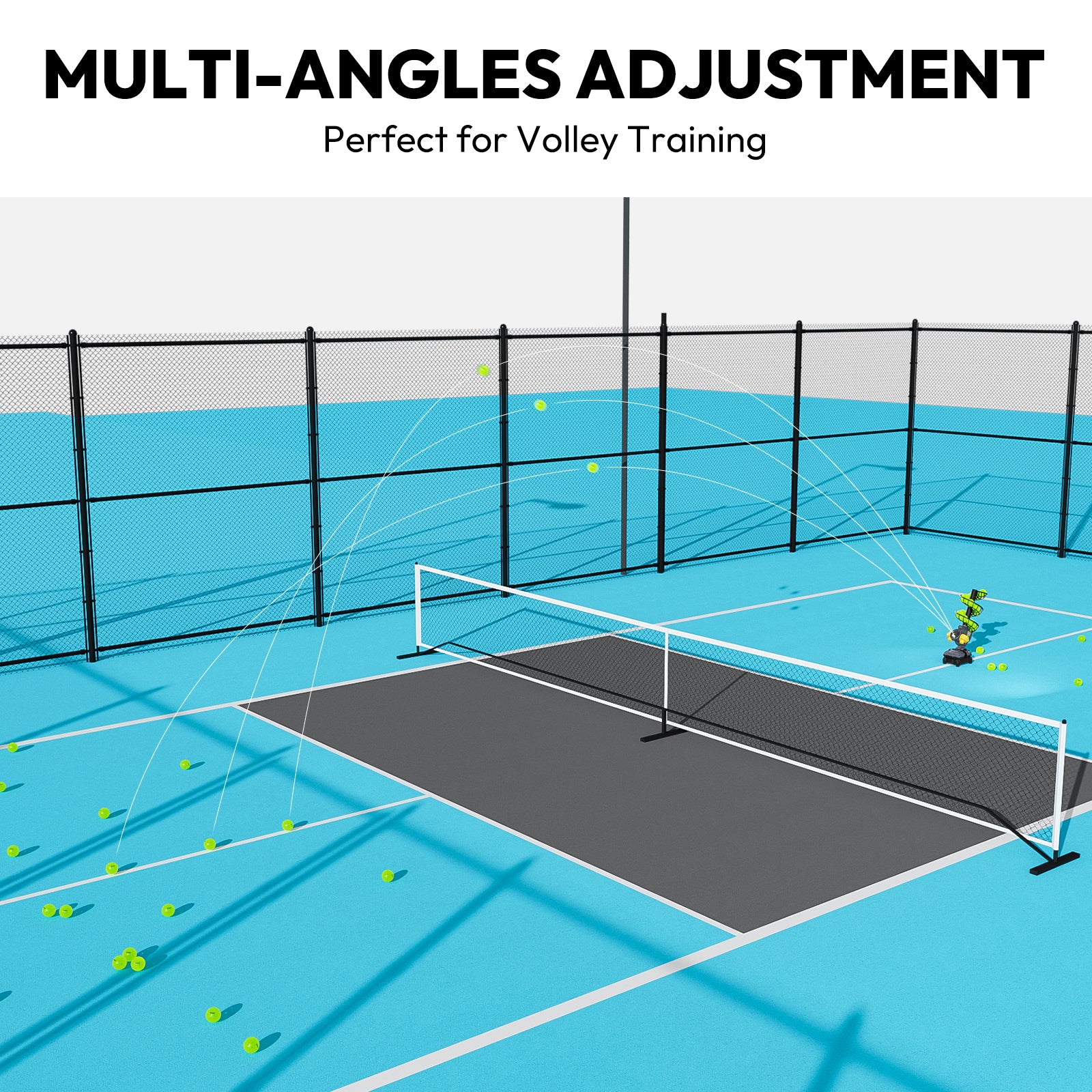 A11N Automatic Pickleball Launcher