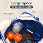 Load image into Gallery viewer, A11N Canvas Pickleball Tote Bag
