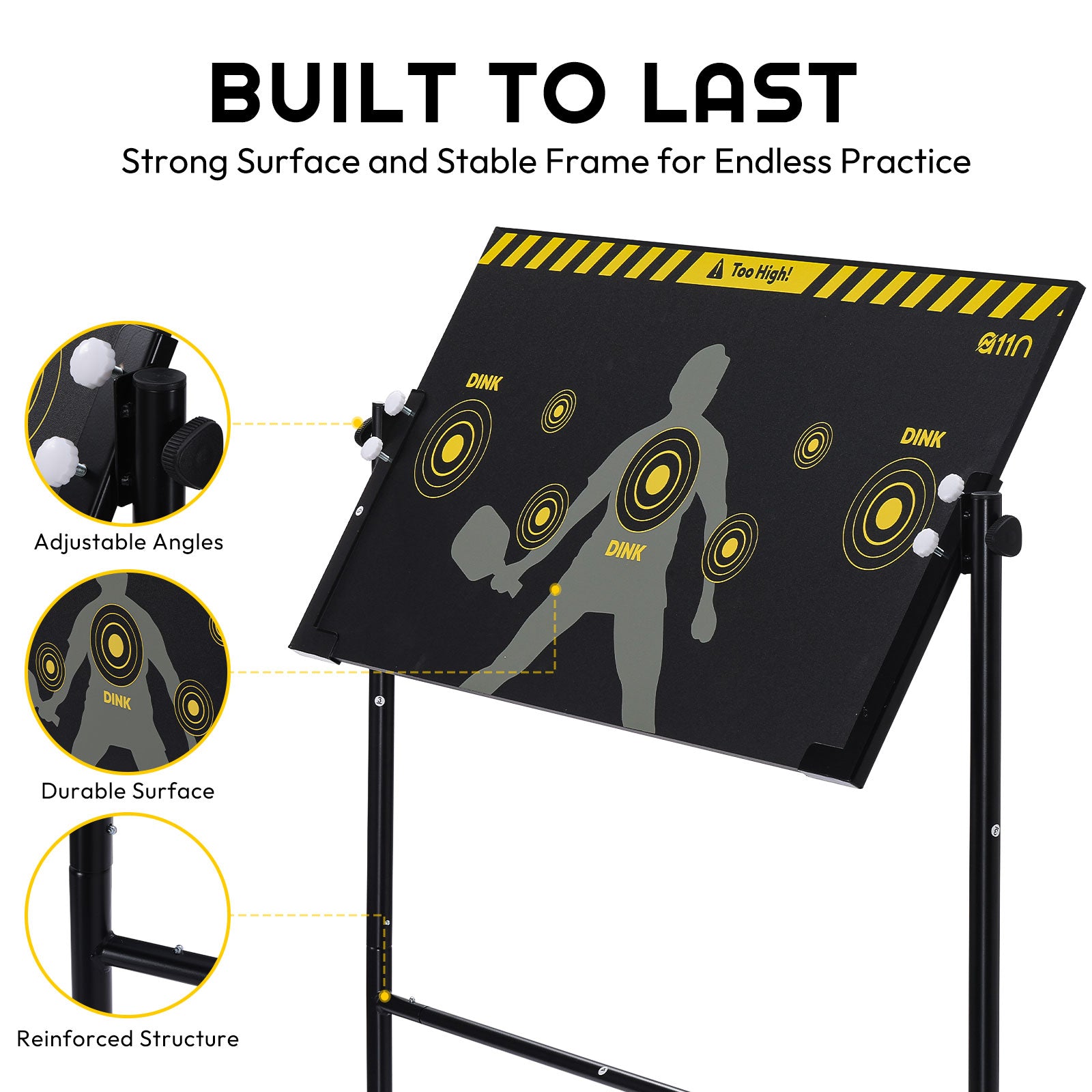 A11N Pickleball Rebounder Training Equipment Aid