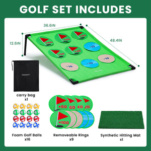 Finchley Golf Chipping Cornhole Game Set