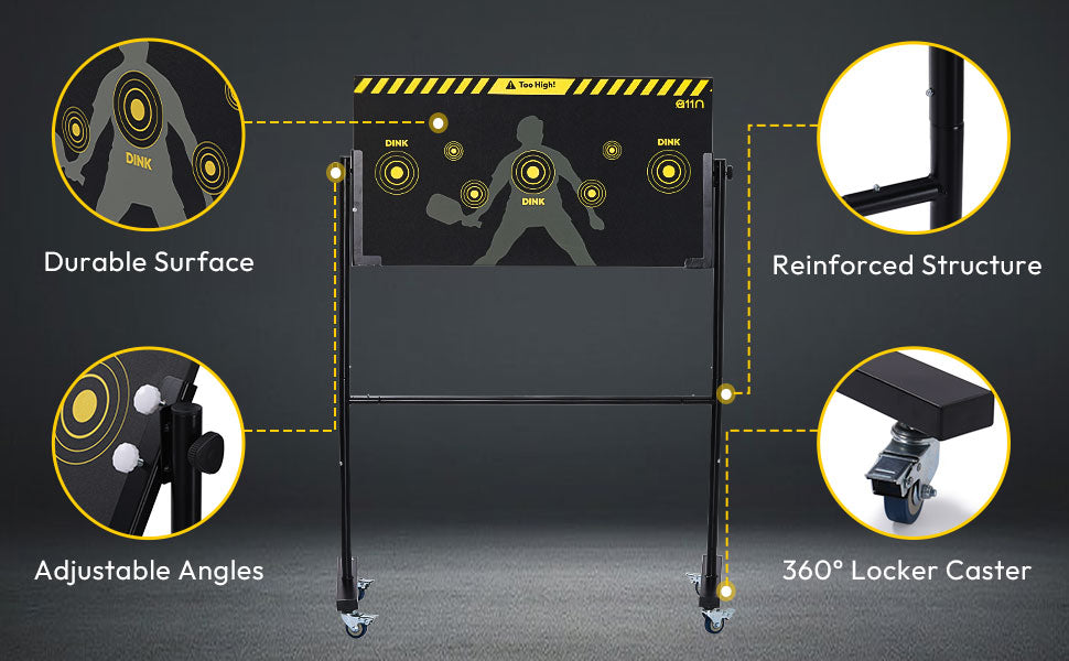 A11N Pickleball Rebounder Training Equipment Aid