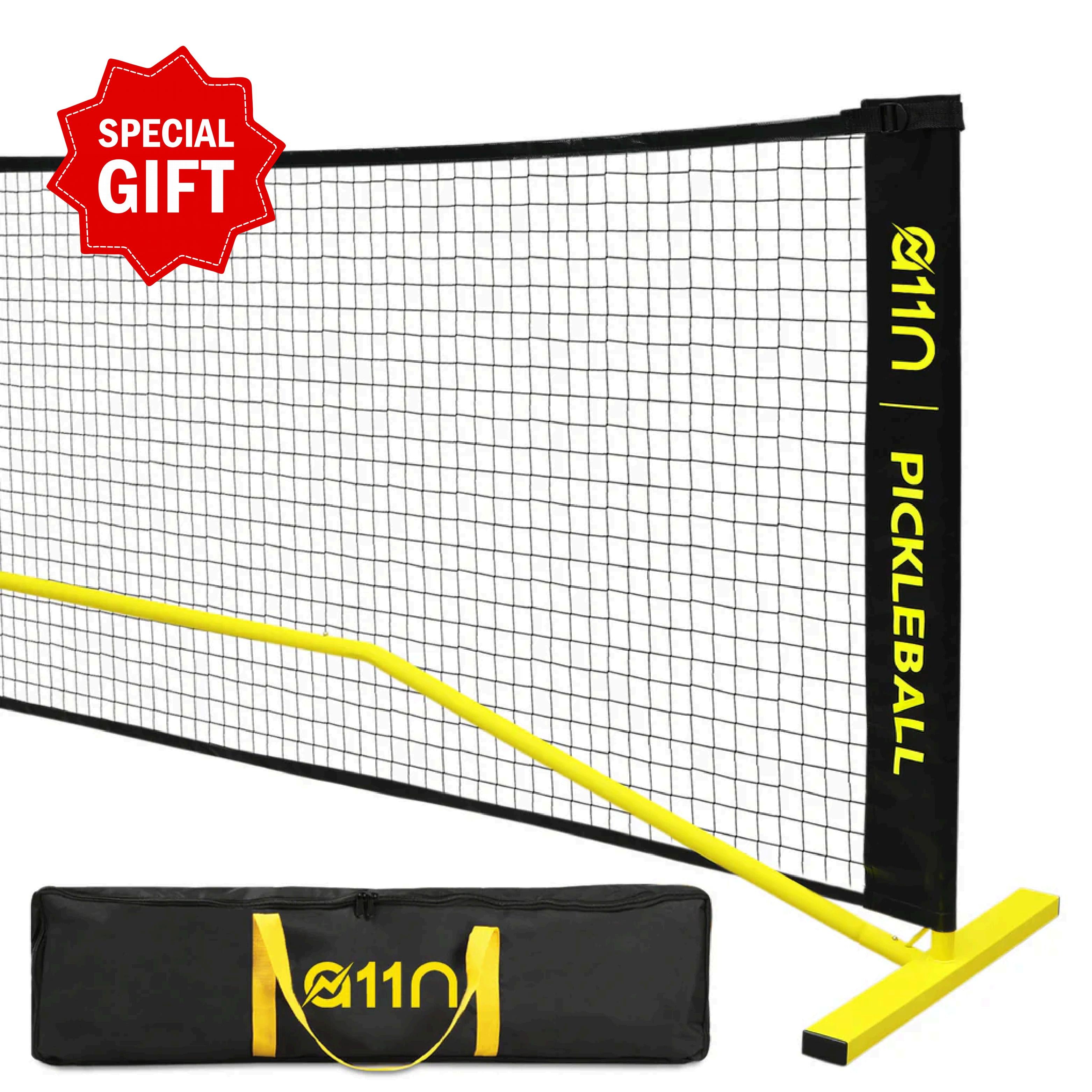 A11N 22ft Portable Pickleball Net System [Free Gift!]