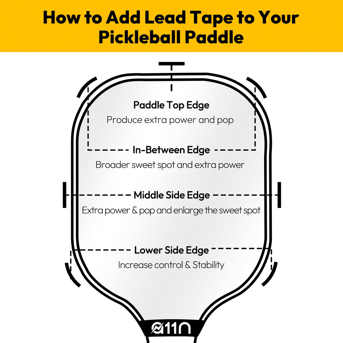 A11N Pickleball Lead Tape-100g | A11N SPORTS