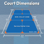 Load image into Gallery viewer, Temporary Pickleball Court Lines
