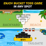 Load image into Gallery viewer, A11N Sports Bucket Toss Game Set with Inflatable Rack

