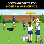Load image into Gallery viewer, A11N Sports Bucket Toss Game Set with Inflatable Rack
