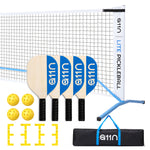 Load image into Gallery viewer, GS-22Lite Pickleball Game Set w/ Portable Net, Paddles &amp; Balls, 22 FT
