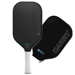 Load image into Gallery viewer, A11N Carry XL Raw Carbon Fiber Pickleball Paddle
