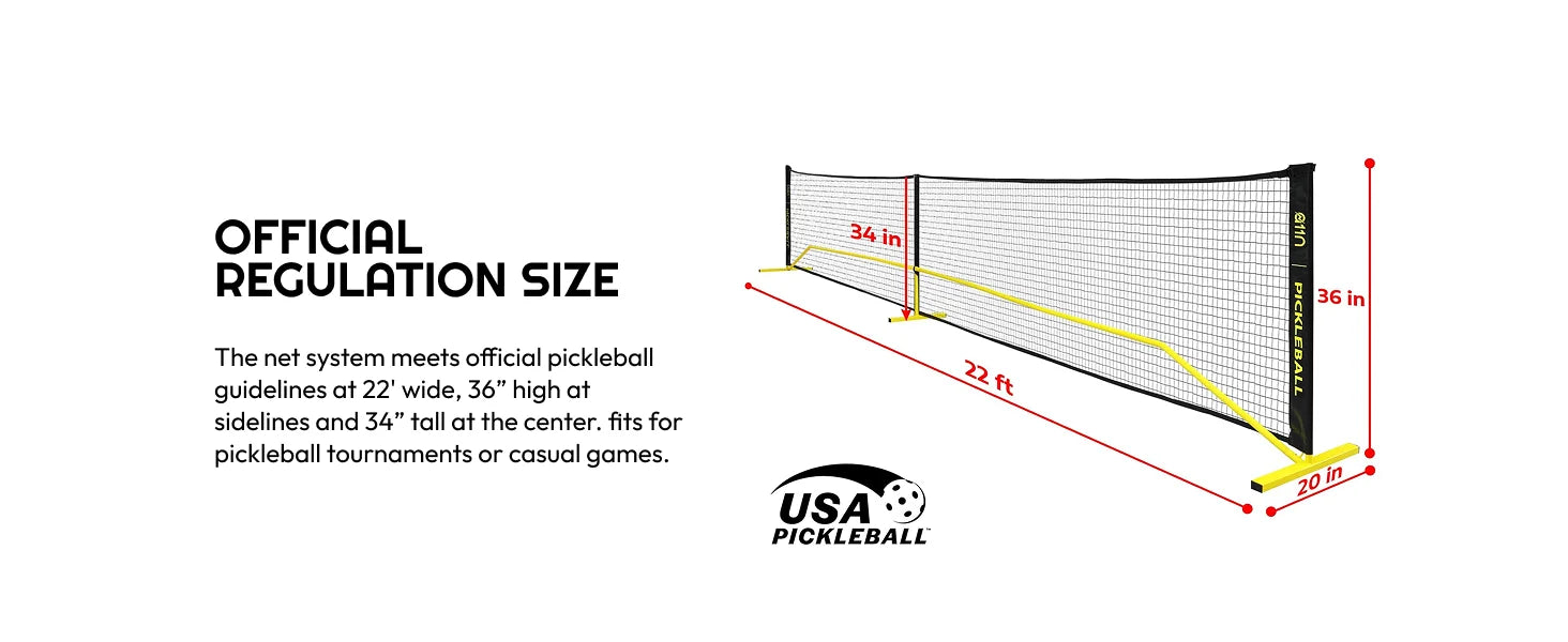 PT-22 Portable Pickleball Net System