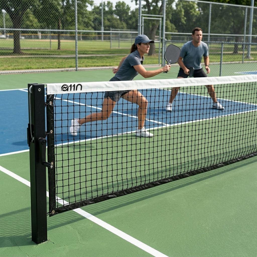A11N In-Ground 22ft Pickleball Net