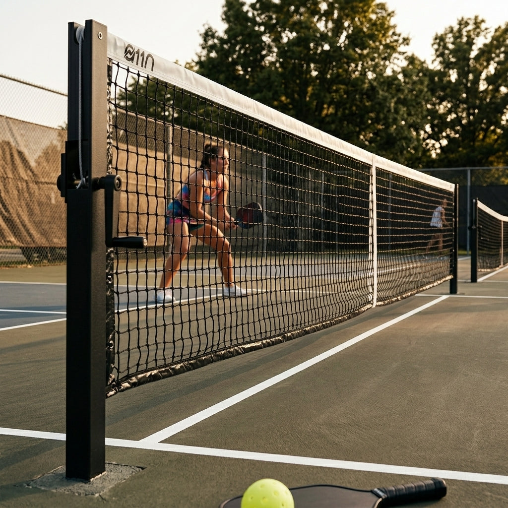 A11N In-Ground 22ft Pickleball Net