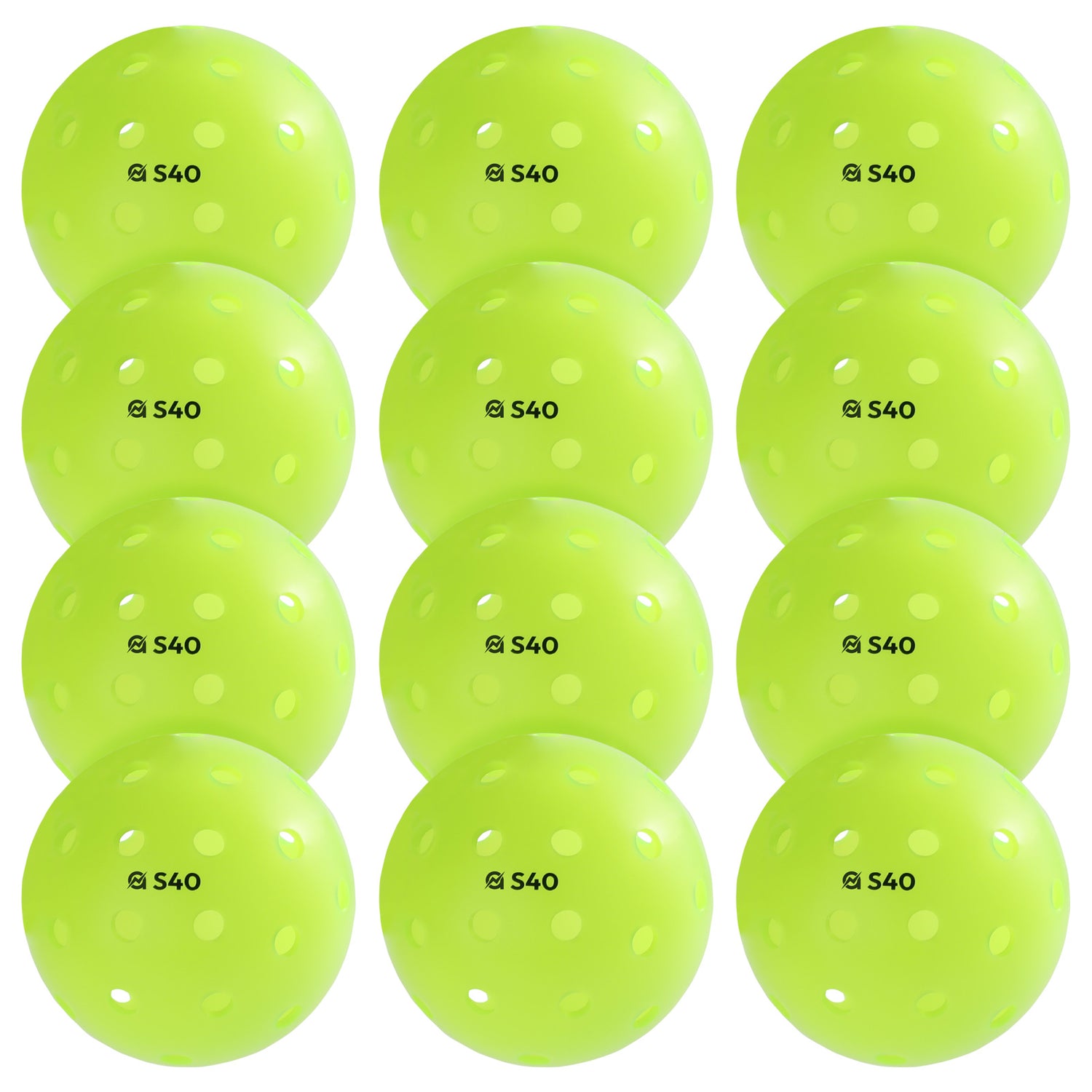 A11N S40 Outdoor Pickleball Balls- USA Pickleball Approved