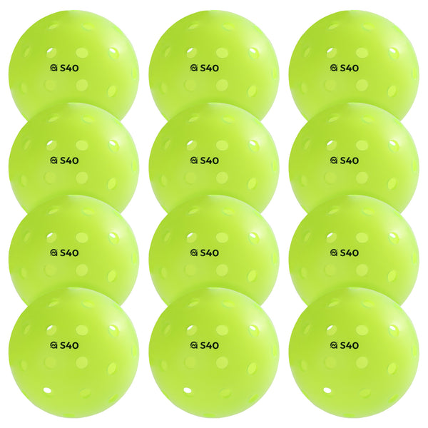 A11N S40 Outdoor Pickleball Balls- USA Pickleball Approved