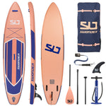 Load image into Gallery viewer, 11&#39;6 Inflatable Stand up Paddle Board Set
