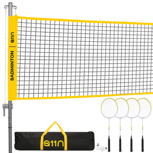 A11N SPORTS Badminton Nets Portable Outdoor Badminton Set