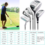 Load image into Gallery viewer, FINCHLEY Right-Handed 5-Piece Kids&#39; Golf Set  (8-12 Years Old)
