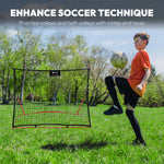 Load image into Gallery viewer, 5ft x 4ft Portable Soccer Rebounder

