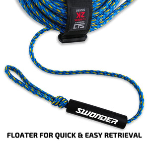 Swonder 2 Riders 2-Section Tow Ropes