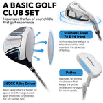 Load image into Gallery viewer, FINCHLEY Right-Handed 4-Piece Kids&#39; Golf Set
