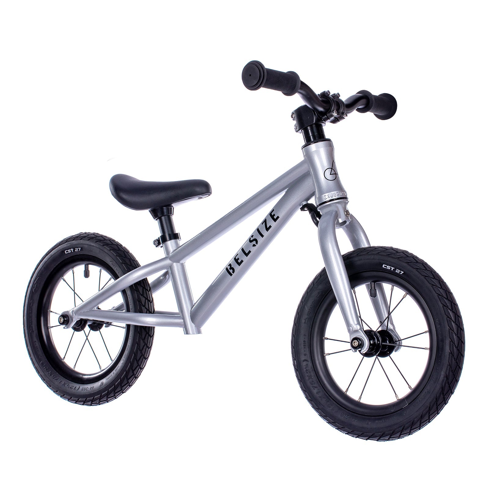 12-inch Balance Bike - Belsize Official Silver Sporting Goods > Outdoor Recreation > Cycling > Bicycles