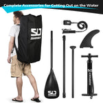 Load image into Gallery viewer, 10&#39; Inflatable Stand-Up Paddle Board Set
