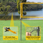 Load image into Gallery viewer, A11N SPORTS Volleyball Nets Portable Outdoor Volleyball Set
