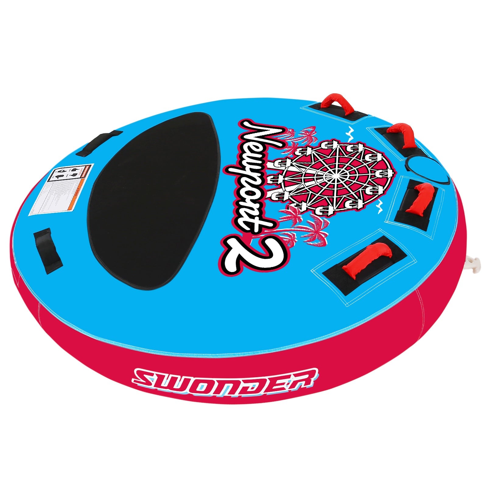 Swonder Newport2 Towable Tube for Boating, 1-2 Rider | A11N SPORTS