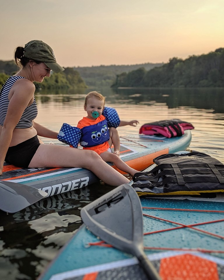 11'6 Inflatable Stand up Paddle Board Set - swonder
