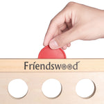 Load image into Gallery viewer, A11N SPORTS Sporting Goods &gt; Outdoor Recreation &gt; Outdoor Games &gt; Lawn Games Friendswood 4 in a Row Classic Connect 4 Game, 20 x 20 inch Board
