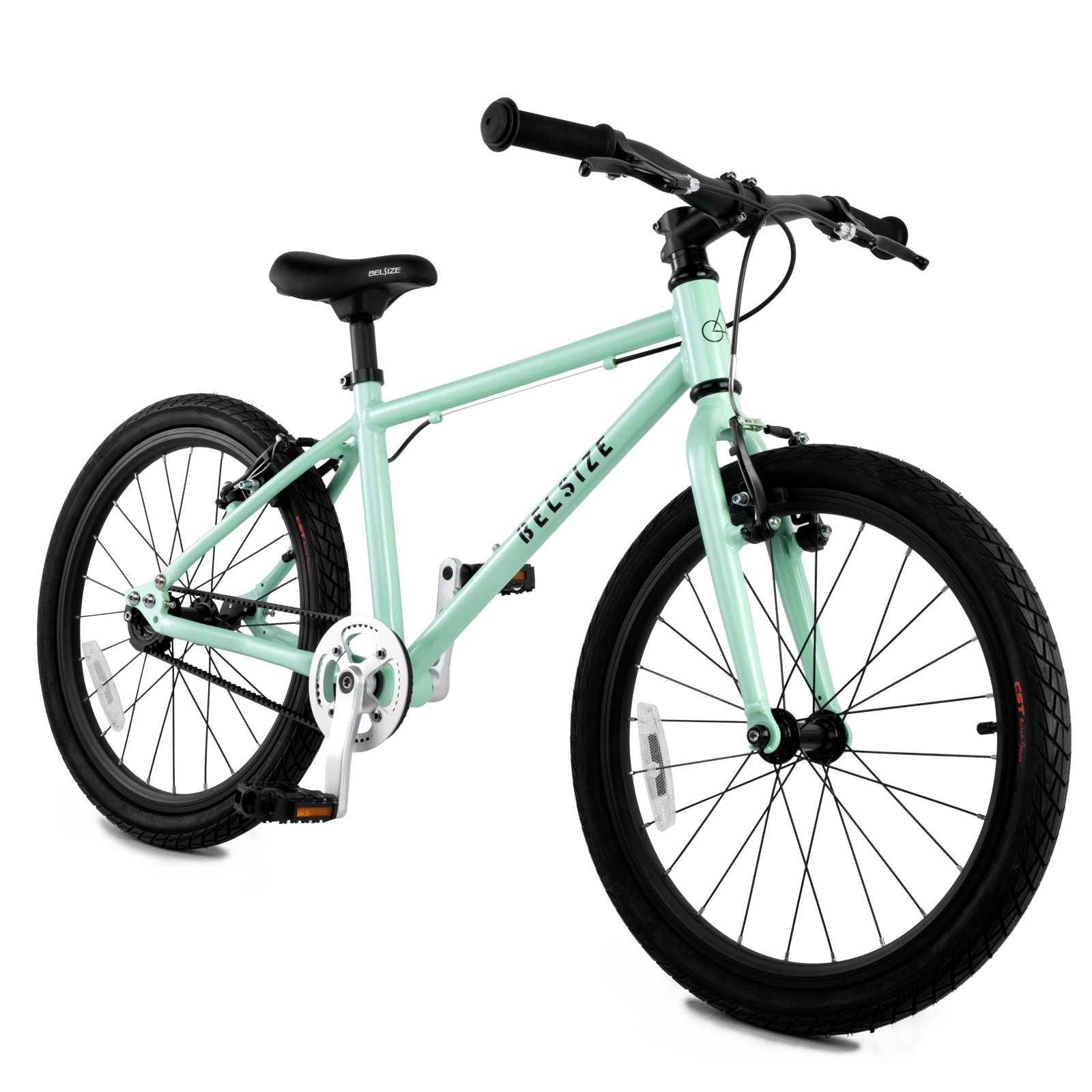 20-inch Belt-Driven Kids' Bike - Belsize Official Mint Green Sporting Goods > Outdoor Recreation > Cycling > Bicycles