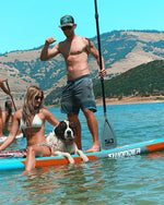 Load image into Gallery viewer, 11&#39;6 Inflatable Stand up Paddle Board Set - swonder

